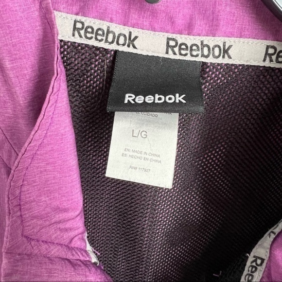 Reebok running workout windbreaker jacket - Picture 4 of 4